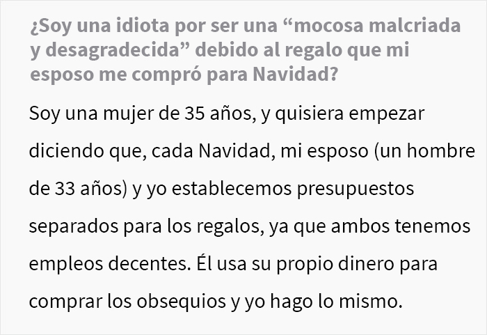 Esta mujer confront&oacute; a su esposo tras encontrar la lista de regalos de Navidad y descubrir que el suyo era el m&aacute;s barato de todos