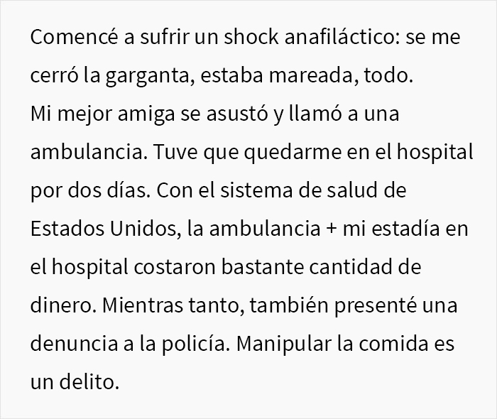 Una mujer cambi&oacute; la comida de su compa&ntilde;era de casa por una opci&oacute;n vegana y termin&oacute; con un cargo por delito grave