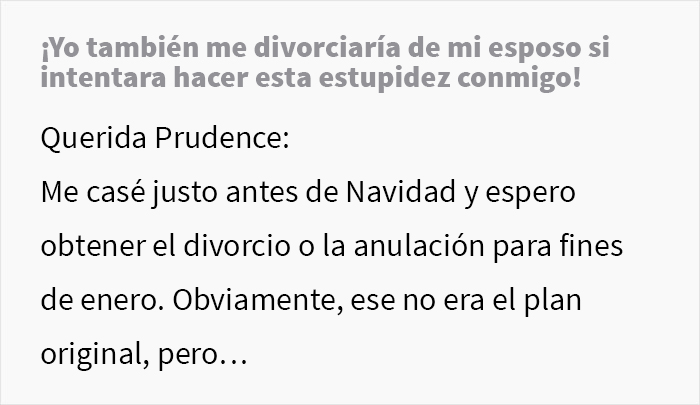 &ldquo;Creo que lo que hizo fue una se&ntilde;al de advertencia&rdquo;: Esta mujer pide el divorcio tan solo un d&iacute;a despu&eacute;s de su boda