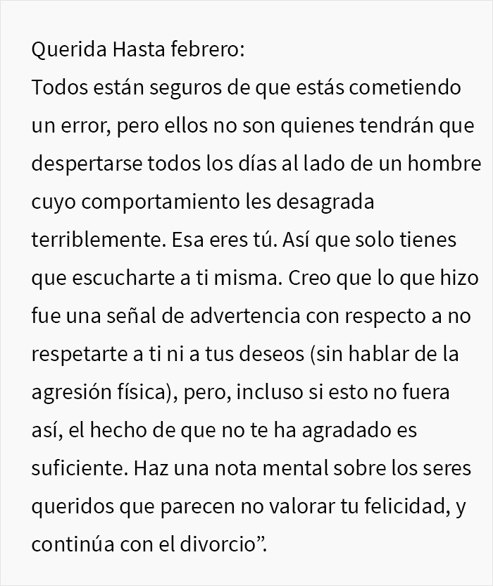 &ldquo;Creo que lo que hizo fue una se&ntilde;al de advertencia&rdquo;: Esta mujer pide el divorcio tan solo un d&iacute;a despu&eacute;s de su boda