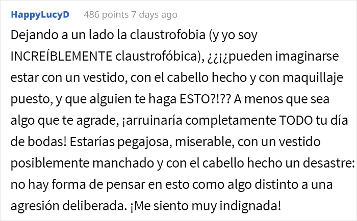 &ldquo;Creo que lo que hizo fue una se&ntilde;al de advertencia&rdquo;: Esta mujer pide el divorcio tan solo un d&iacute;a despu&eacute;s de su boda