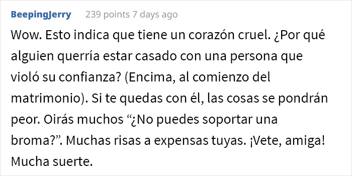 &ldquo;Creo que lo que hizo fue una se&ntilde;al de advertencia&rdquo;: Esta mujer pide el divorcio tan solo un d&iacute;a despu&eacute;s de su boda