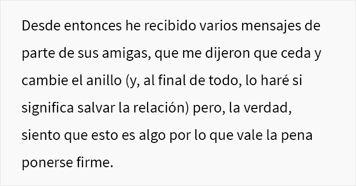 “¿Soy idiota por comprarle a mi prometida un diamante fabricado en un laboratorio y negarme a cambiarlo por una piedra natural?” “¿Soy idiota por comprarle a mi prometida un diamante fabricado en un laboratorio y negarme a cambiarlo por una piedra natural?”