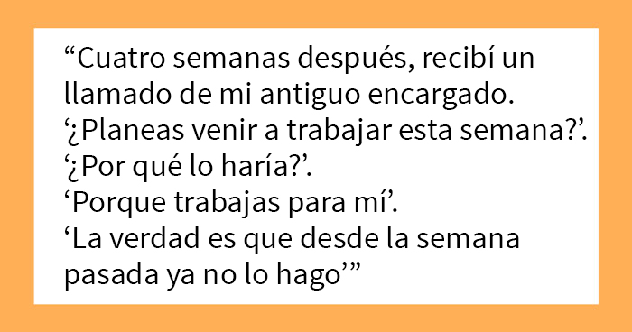 Este jefe se metió en problemas tras negarle a un empleado 3 semanas de vacaciones para su luna de miel