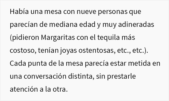 Esta grosera Karen no escuch&oacute; las advertencias del camarero sobre la lluvia e hizo que todo su grupo perdiera la mesa
