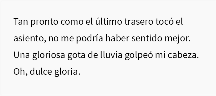 Esta grosera Karen no escuch&oacute; las advertencias del camarero sobre la lluvia e hizo que todo su grupo perdiera la mesa