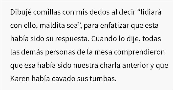 Esta grosera Karen no escuch&oacute; las advertencias del camarero sobre la lluvia e hizo que todo su grupo perdiera la mesa