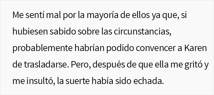 Esta grosera Karen no escuch&oacute; las advertencias del camarero sobre la lluvia e hizo que todo su grupo perdiera la mesa