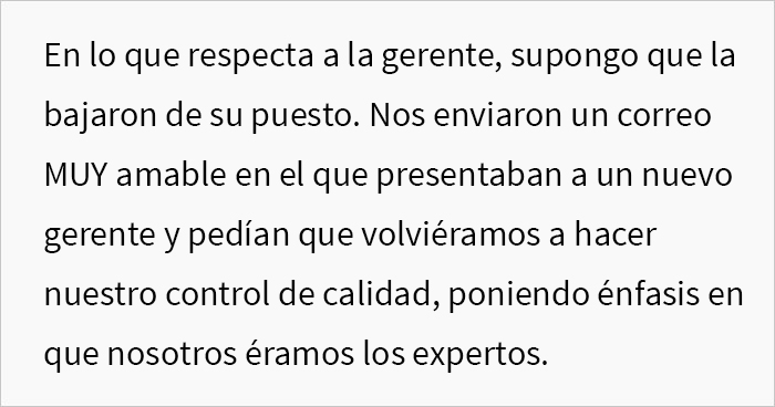 Esta bordadora "molest&oacute;" a la gerente con emails de control de calidad, y termin&oacute; costando 10000$ a la empresa
