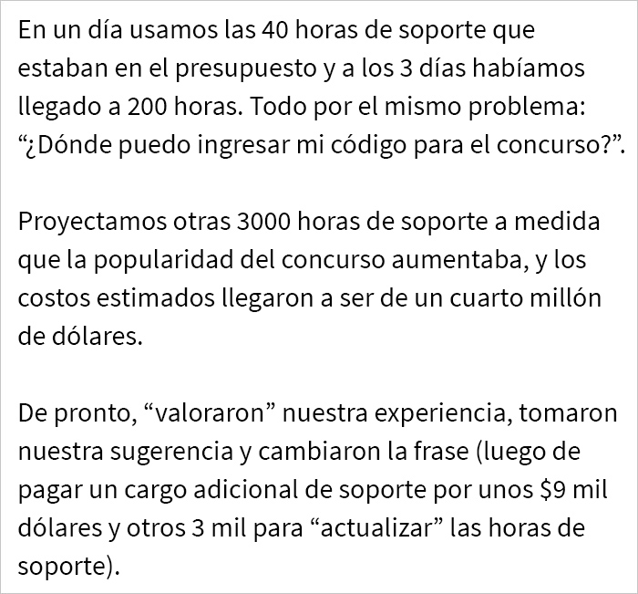 Esta bordadora "molest&oacute;" a la gerente con emails de control de calidad, y termin&oacute; costando 10000$ a la empresa