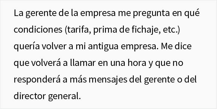 Un empleado renuncia porque la empresa le niega las vacaciones, el jefe le ruega que vuelva cuando el negocio empieza a perder dinero