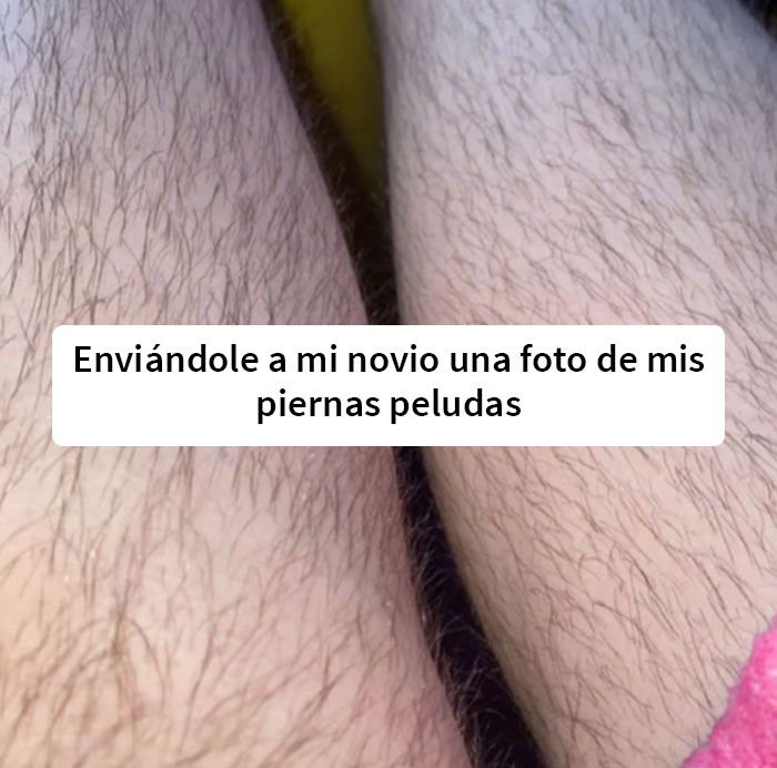 Esta mujer le envi&oacute; a su novio una foto de sus piernas peludas para re&iacute;rse un poco, y &eacute;l la humill&oacute; por ello