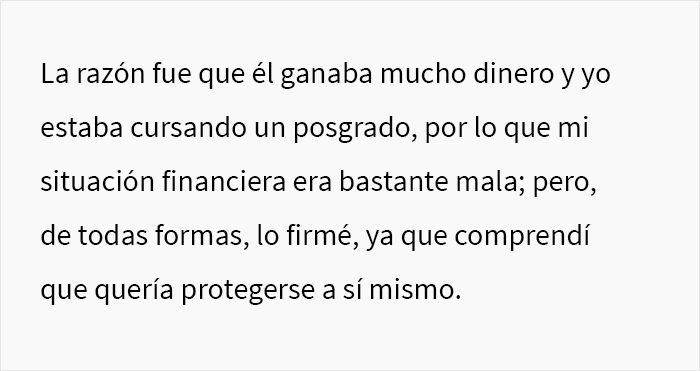 Esta mujer se r&iacute;e en la cara de su esposo cuando &eacute;l se arrepinti&oacute; de haberla forzado a firmar un acuerdo prenupcial 6 a&ntilde;os atr&aacute;s, ya que ahora ella gana el triple que &eacute;l