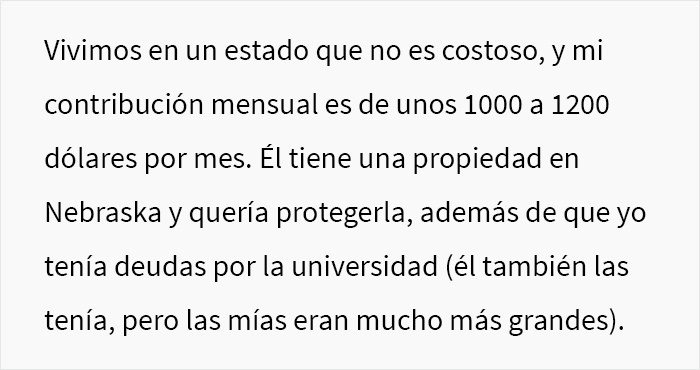 Esta mujer se r&iacute;e en la cara de su esposo cuando &eacute;l se arrepinti&oacute; de haberla forzado a firmar un acuerdo prenupcial 6 a&ntilde;os atr&aacute;s, ya que ahora ella gana el triple que &eacute;l