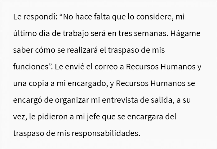 Este jefe se metió en problemas tras negarle a un empleado 3 semanas de vacaciones para su luna de miel Este jefe se metió en problemas tras negarle a un empleado 3 semanas de vacaciones para su luna de miel