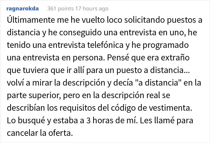 Esta empleada descubre que el puesto que acept&oacute; no era para trabajar desde casa como prometieron, y renuncia a lo grande