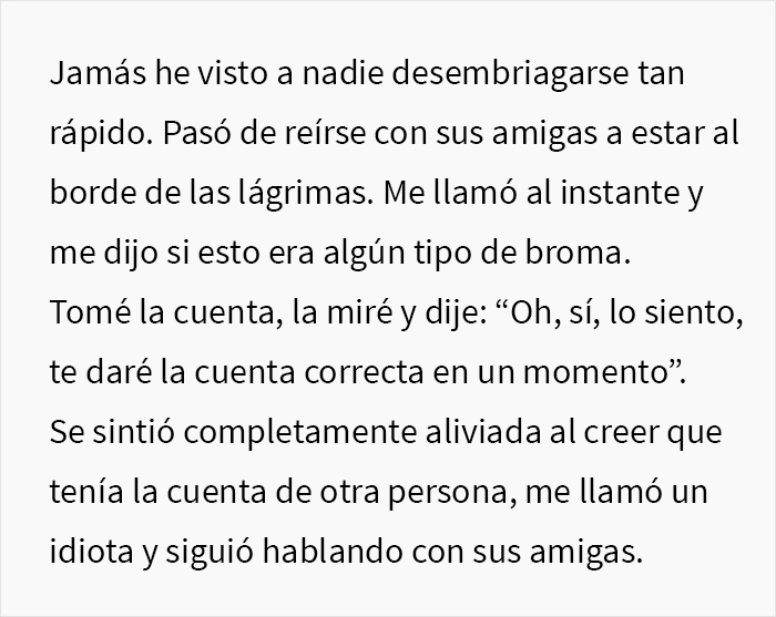 Esta Karen crey&oacute; que el due&ntilde;o del restaurante era un mesero, lo trat&oacute; como basura y termin&oacute; la noche con una inesperada cuenta de 4000$