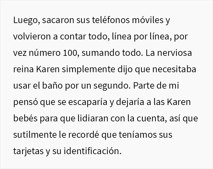 Esta Karen crey&oacute; que el due&ntilde;o del restaurante era un mesero, lo trat&oacute; como basura y termin&oacute; la noche con una inesperada cuenta de 4000$