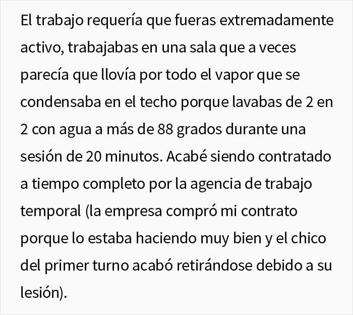 Este empleado saturado de trabajo se da cuenta de que es irremplazable para la empresa, y saca lo mejor de la situaci&oacute;n