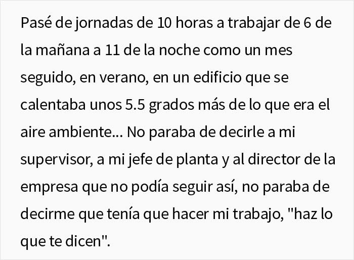 Este empleado saturado de trabajo se da cuenta de que es irremplazable para la empresa, y saca lo mejor de la situaci&oacute;n