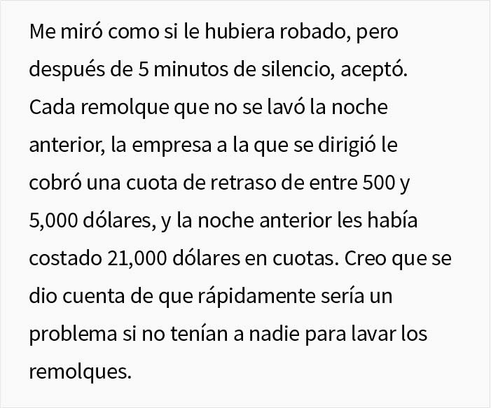 Este empleado saturado de trabajo se da cuenta de que es irremplazable para la empresa, y saca lo mejor de la situaci&oacute;n