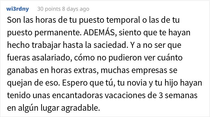Este empleado saturado de trabajo se da cuenta de que es irremplazable para la empresa, y saca lo mejor de la situaci&oacute;n