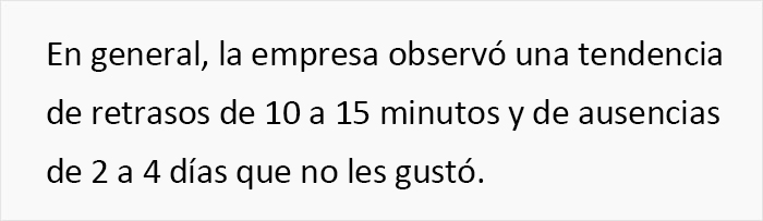 La direcci&oacute;n introdujo normas disciplinarias para sacar el m&aacute;ximo partido a los empleados, y alucin&oacute; cuando &eacute;stos se volvieron en su contra