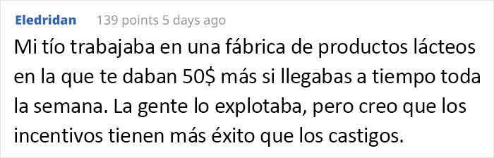 La direcci&oacute;n introdujo normas disciplinarias para sacar el m&aacute;ximo partido a los empleados, y alucin&oacute; cuando &eacute;stos se volvieron en su contra