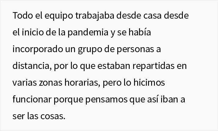 El director de esta empresa dijo a sus empleados que "se fueran a otro lado" si quer&iacute;an trabajar desde casa, y enseguida supieron lo que hab&iacute;a que hacer