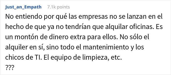 El director de esta empresa dijo a sus empleados que "se fueran a otro lado" si quer&iacute;an trabajar desde casa, y enseguida supieron lo que hab&iacute;a que hacer