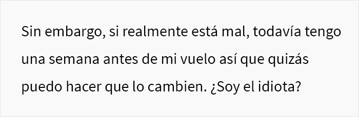 &ldquo;Ella piensa que prefiero la clase business en vez de a ella&rdquo;: La esposa de este hombre se enoj&oacute; cuando &eacute;l subi&oacute; la categor&iacute;a de su billete para un vuelo de 12 horas