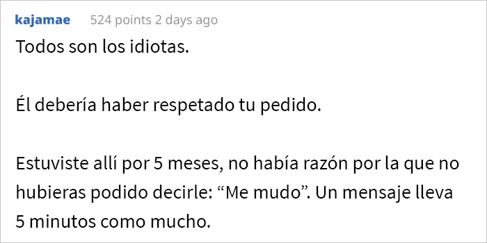 Este chico pidió específicamente a su compañero de piso que no tocara su comida, y se marcha sin avisar cuando no lo cumple Este chico pidió específicamente a su compañero de piso que no tocara su comida, y se marcha sin avisar cuando no lo cumple