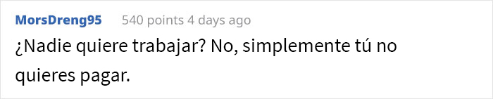 &ldquo;Nadie quiere trabajar&rdquo;: Explicaci&oacute;n detallada sobre por qu&eacute; los empleadores deber&iacute;an dejar de quejarse