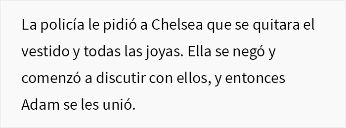 Esta mujer hizo que llevaran a unos reci&eacute;n casados a comisar&iacute;a al descubrir que la novia usaba el vestido de la ex de su esposo