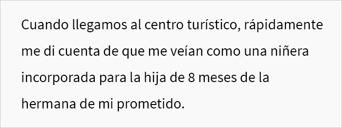 &ldquo;&iquest;Soy idiota por decirle a mi prometido que me voy a encerrar en la habitaci&oacute;n durante el resto de las vacaciones porque estoy harta de sostener al beb&eacute; de su hermana?&rdquo;
