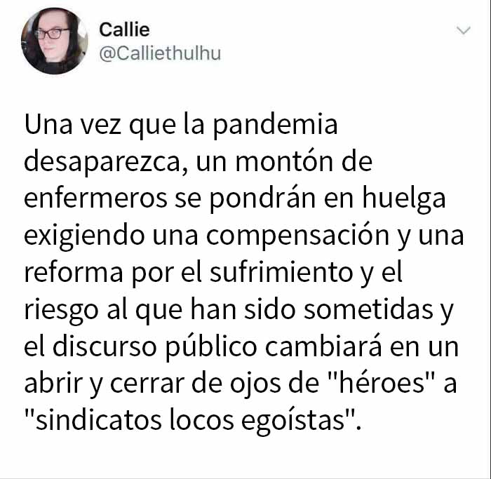 Esto está ocurriendo ahora mismo. Mira como la narrativa cambia en tiempo real