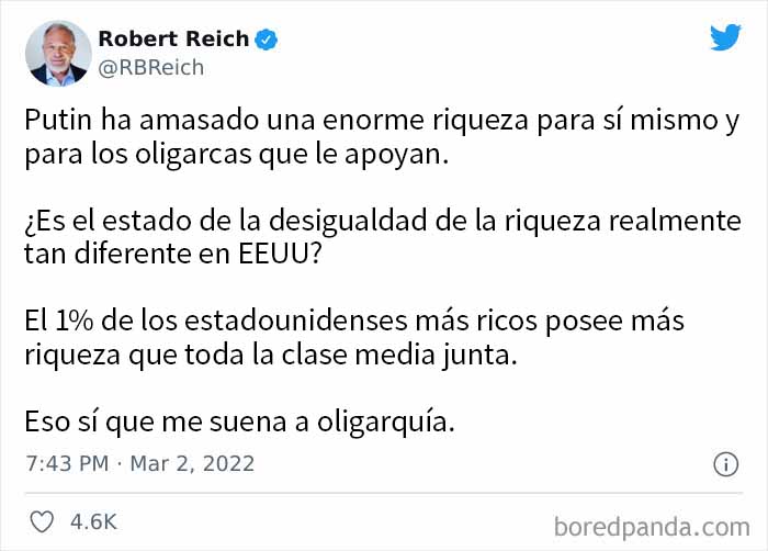 Tenemos a nuestros propios oligarcas