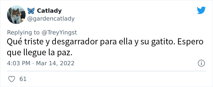Esta mujer carga con su gato mientras lo consuela ante el sonido de las alarmas de ataque aéreo en Kyiv, Ucrania Esta mujer carga con su gato mientras lo consuela ante el sonido de las alarmas de ataque aéreo en Kyiv, Ucrania