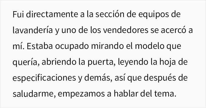 Este hombre se compr&oacute; un electrodom&eacute;stico de 900$ cuando el vendedor le ech&oacute; en cara que buscara algo que pudiera permitirse