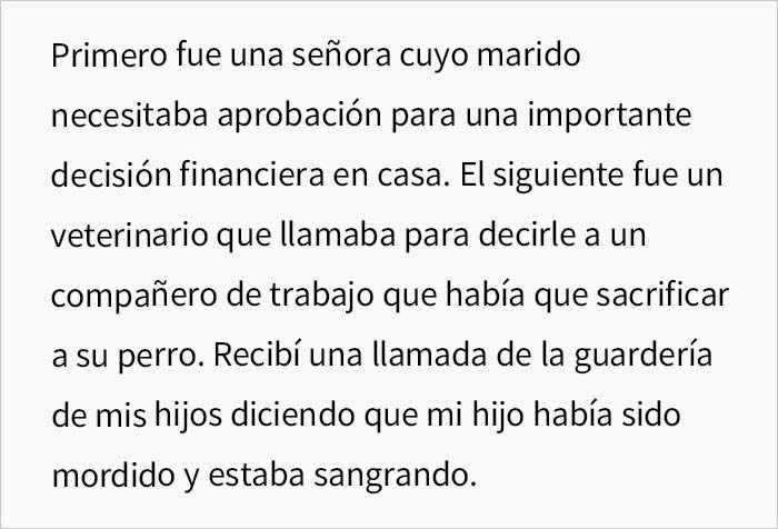 Esta jefa prohibi&oacute; usar el m&oacute;vil en el trabajo, haciendo que todas las llamadas pasen por ella, y el personal lo cumple maliciosamente