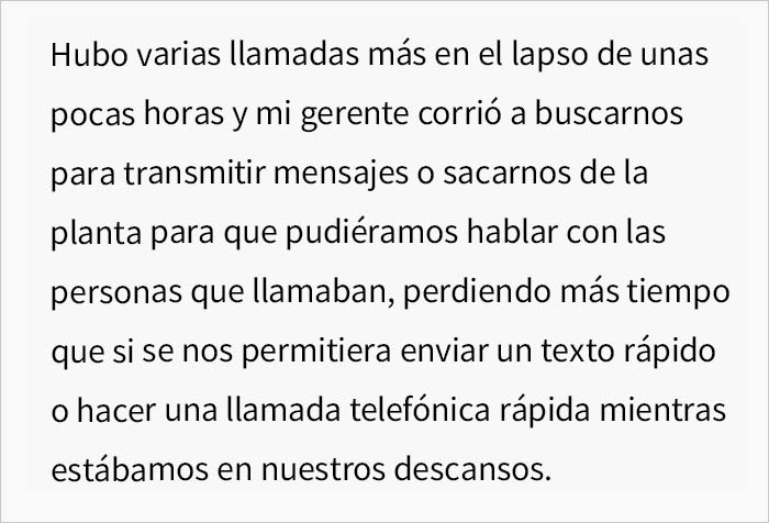 Esta jefa prohibi&oacute; usar el m&oacute;vil en el trabajo, haciendo que todas las llamadas pasen por ella, y el personal lo cumple maliciosamente