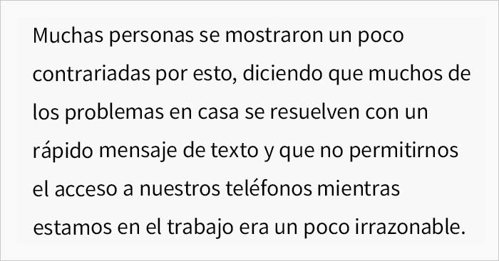 Esta jefa prohibi&oacute; usar el m&oacute;vil en el trabajo, haciendo que todas las llamadas pasen por ella, y el personal lo cumple maliciosamente