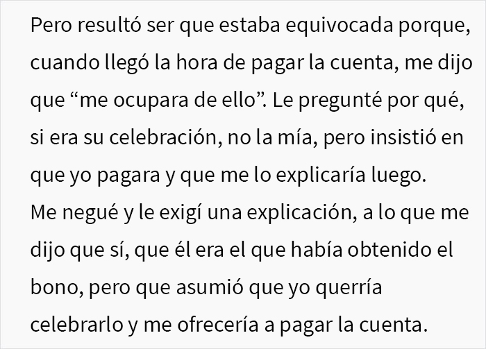 &ldquo;Insisti&oacute; en que yo pagara&rdquo;: Este hombre organiz&oacute; una gran cena de celebraci&oacute;n familiar y se enoj&oacute; con su esposa cuando ella solo pag&oacute; por su propia comida