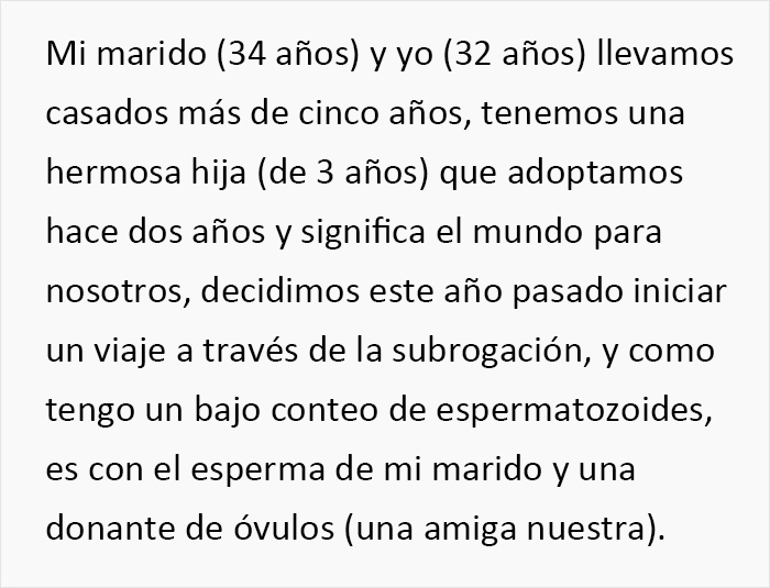 Estos suegros afirman que su hijo tiene m&aacute;s derecho a ponerle nombre al futuro beb&eacute; "porque es el verdadero padre"