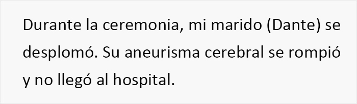 Un hombre fallece en la boda de su hermano y la novia le acusa de arruinar el día más importante de su vida Un hombre fallece en la boda de su hermano y la novia le acusa de arruinar el día más importante de su vida