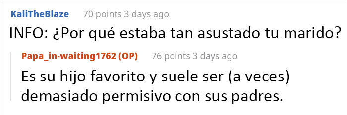 Estos suegros afirman que su hijo tiene m&aacute;s derecho a ponerle nombre al futuro beb&eacute; "porque es el verdadero padre"