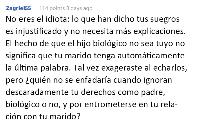 Estos suegros afirman que su hijo tiene m&aacute;s derecho a ponerle nombre al futuro beb&eacute; "porque es el verdadero padre"