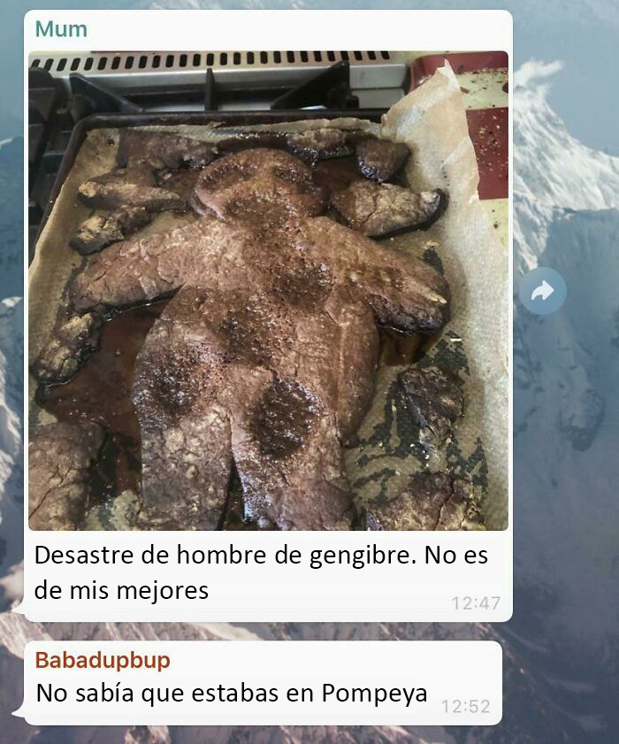 El hombre de pan de gengibre está en el Forum