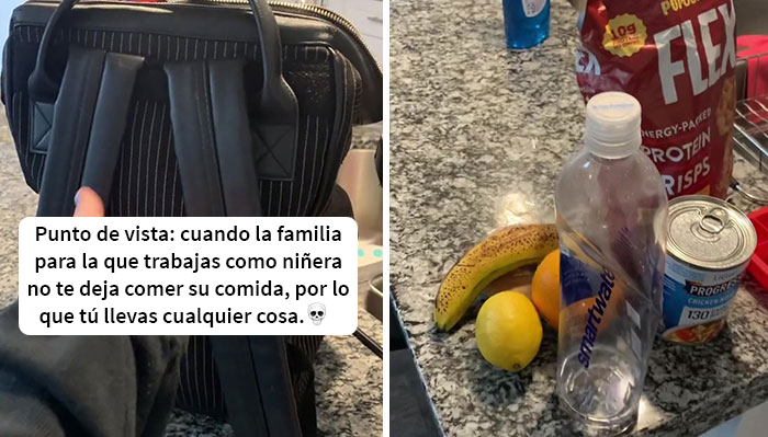 Esta familia contrató a una niñera a tiempo completo pero le prohibieron comer nada de lo que había en la casa