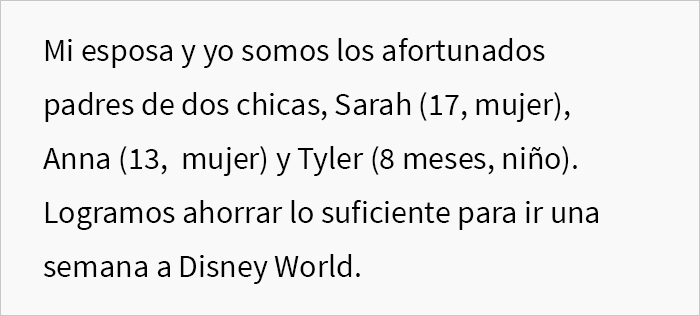&ldquo;Se siente enojada y traicionada&rdquo;: Esta adolescente hizo un berrinche luego de que sus padres la dejaran quedarse en casa en lugar de ir de vacaciones a DisneyWorld